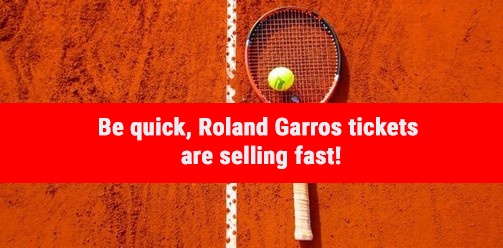 Roland Garros 2024 tickets